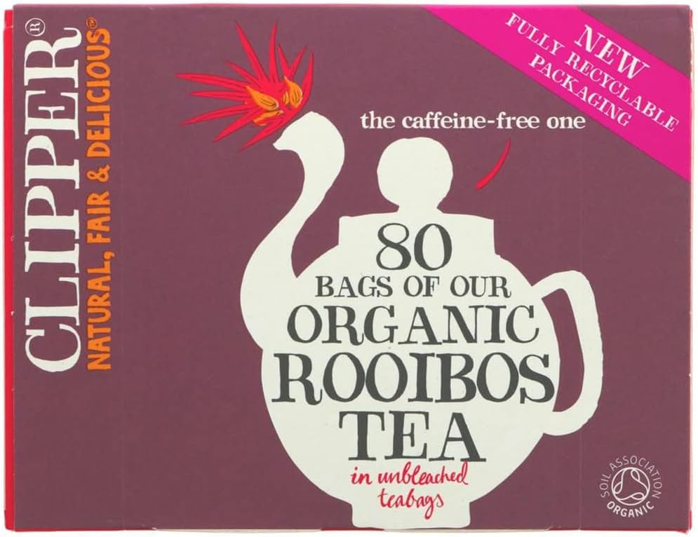 Clipper Organic Redbush Tea Bags –...