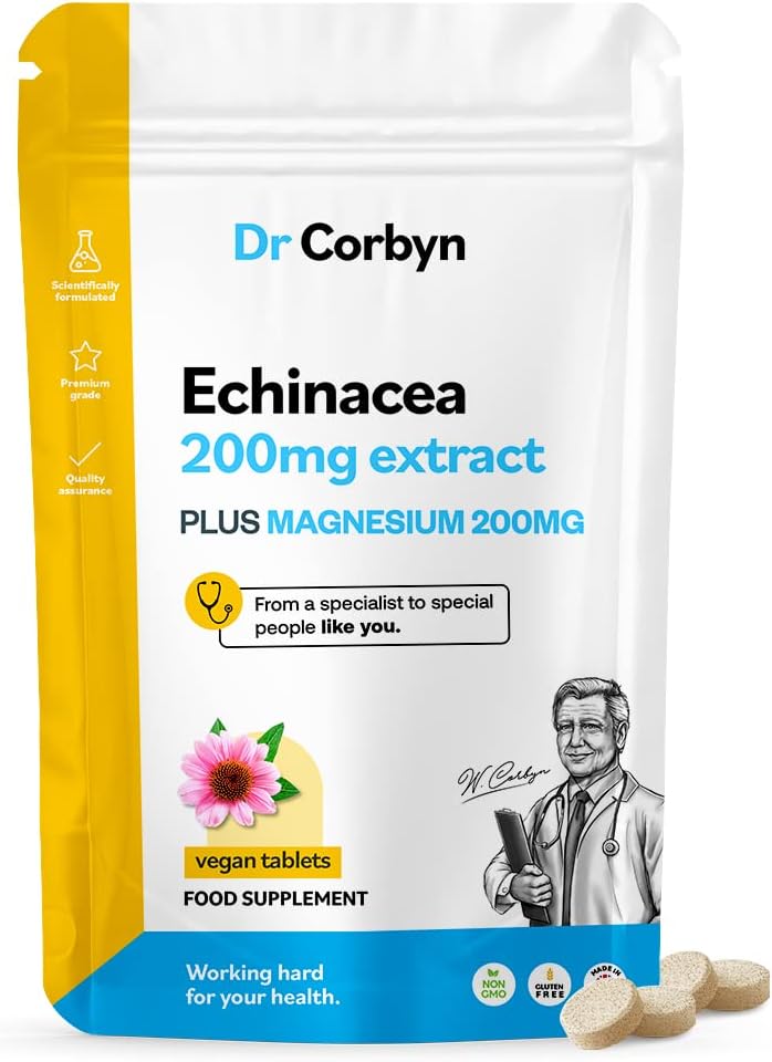 Corbyn Echinacea + Magnesium Tablets