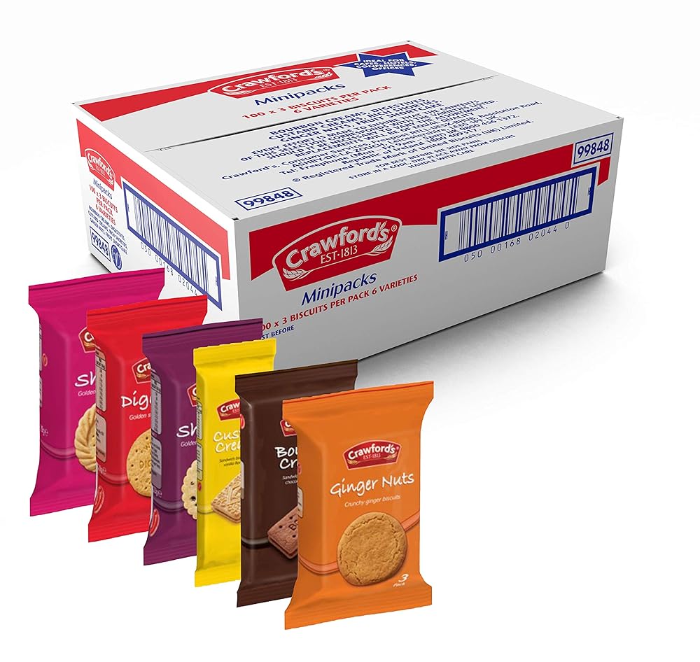 Crawford Mini Biscuit Packs