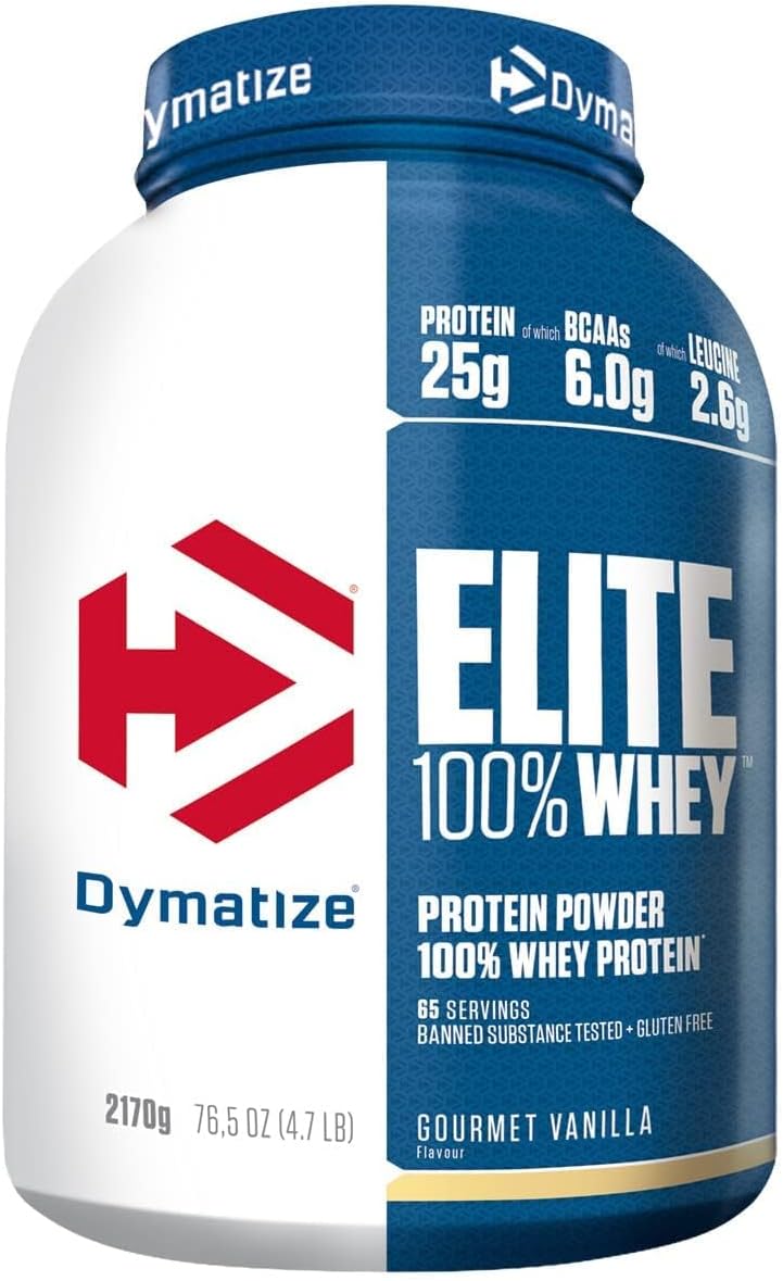 Dymatize Elite Whey Protein Powder Vanilla