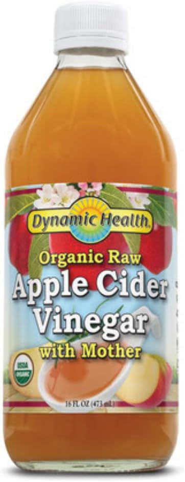 Dynamic Health Raw ACV with Mother, 473ml