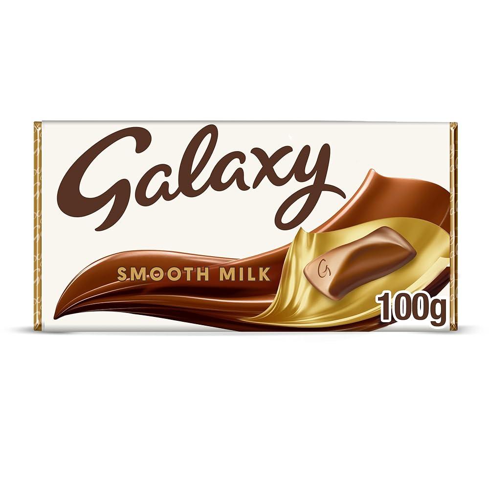 Galaxy Smooth Milk Chocolate Bar, 100g
