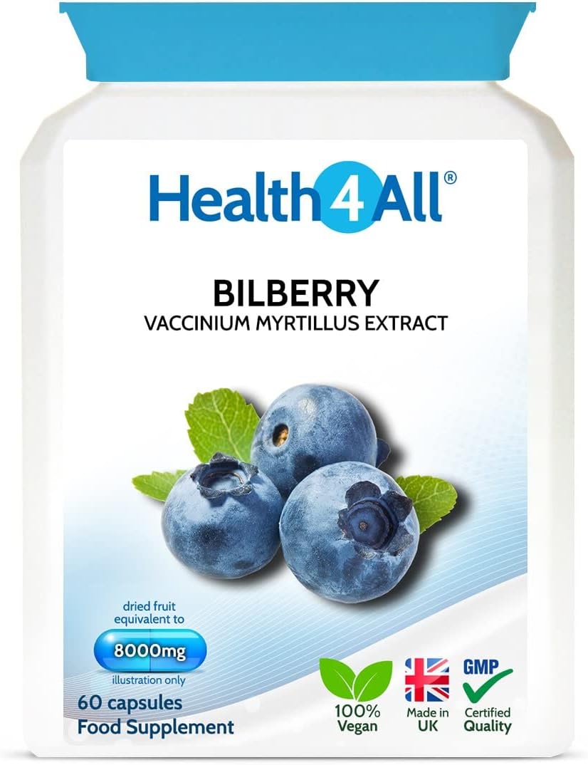 Health4All Bilberry Strong Extract Caps...