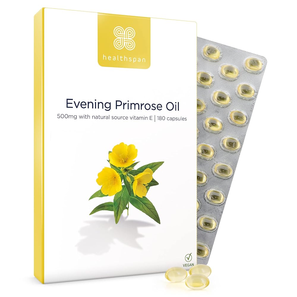 Healthspan Evening Primrose Oil Capsules