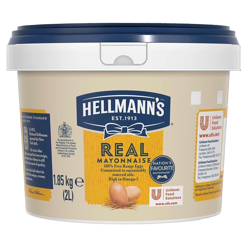 Hellmann’s Real Mayonnaise, 2 Litre