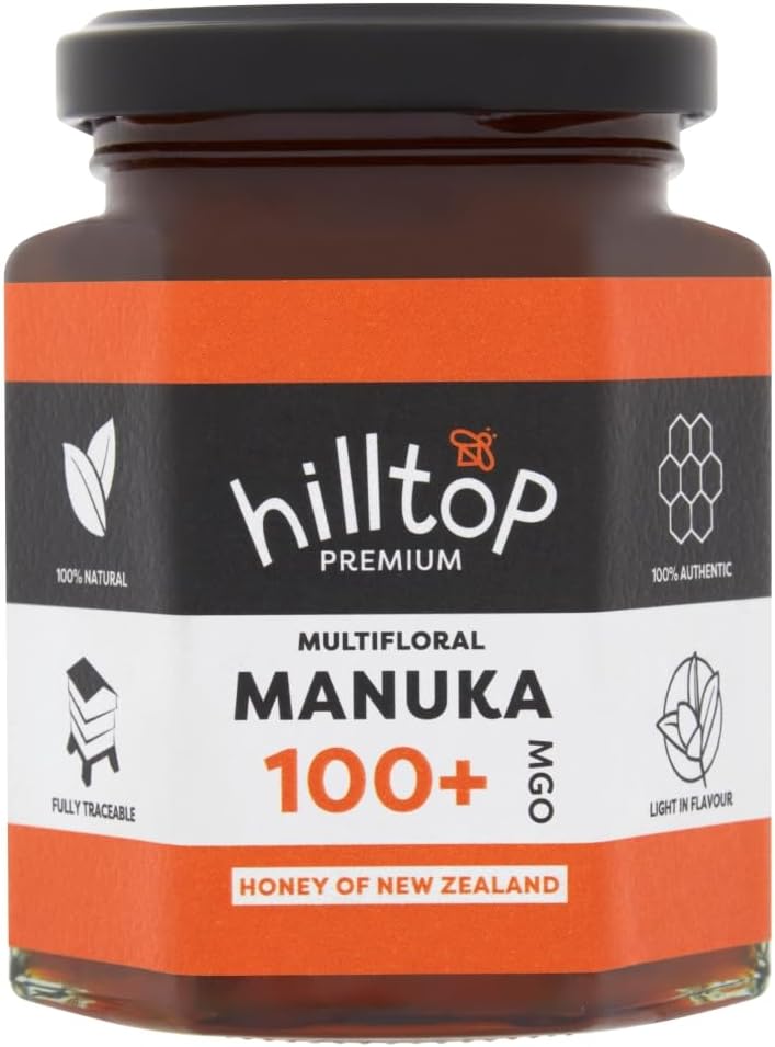 Hilltop Manuka MGO 100+ Honey – 225g
