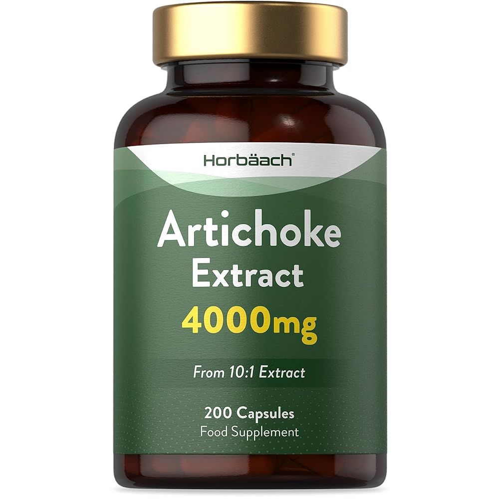 Horbaach Artichoke Extract Capsules, 20...
