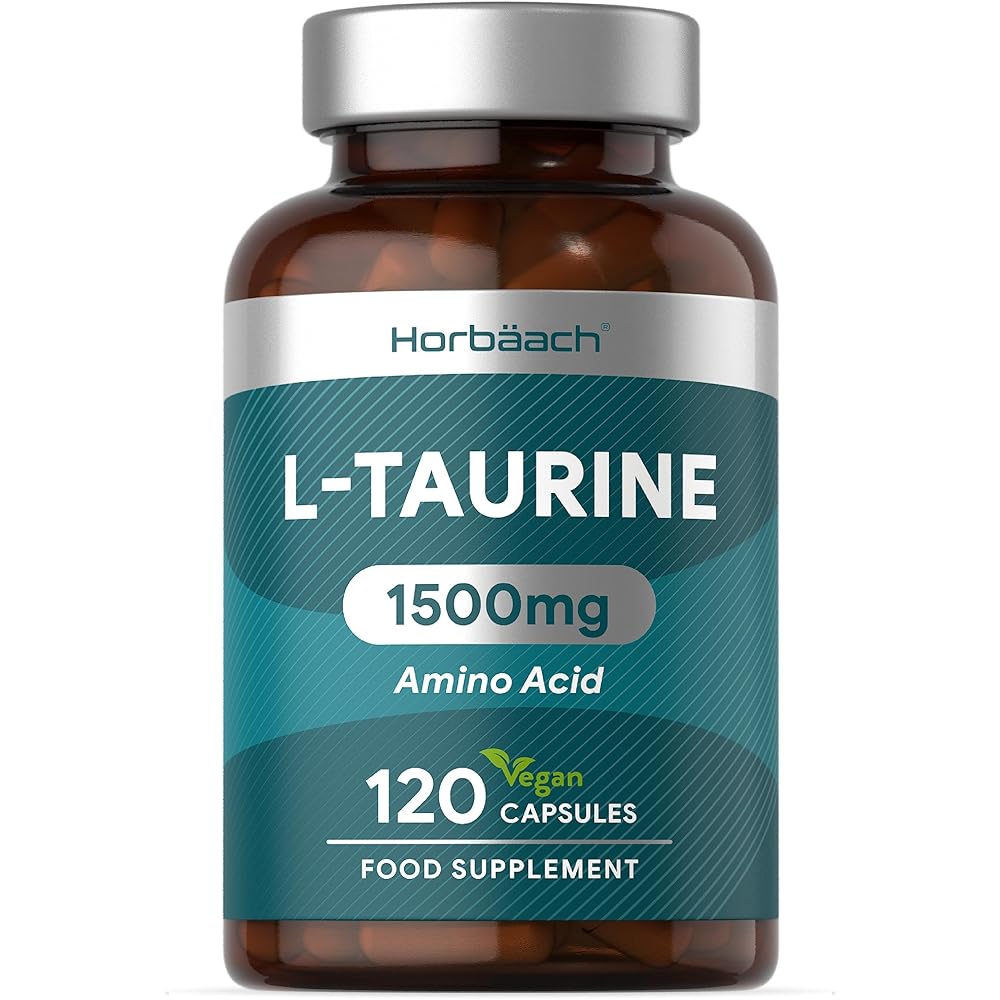 Horbaach L Taurine Supplement 1500mg