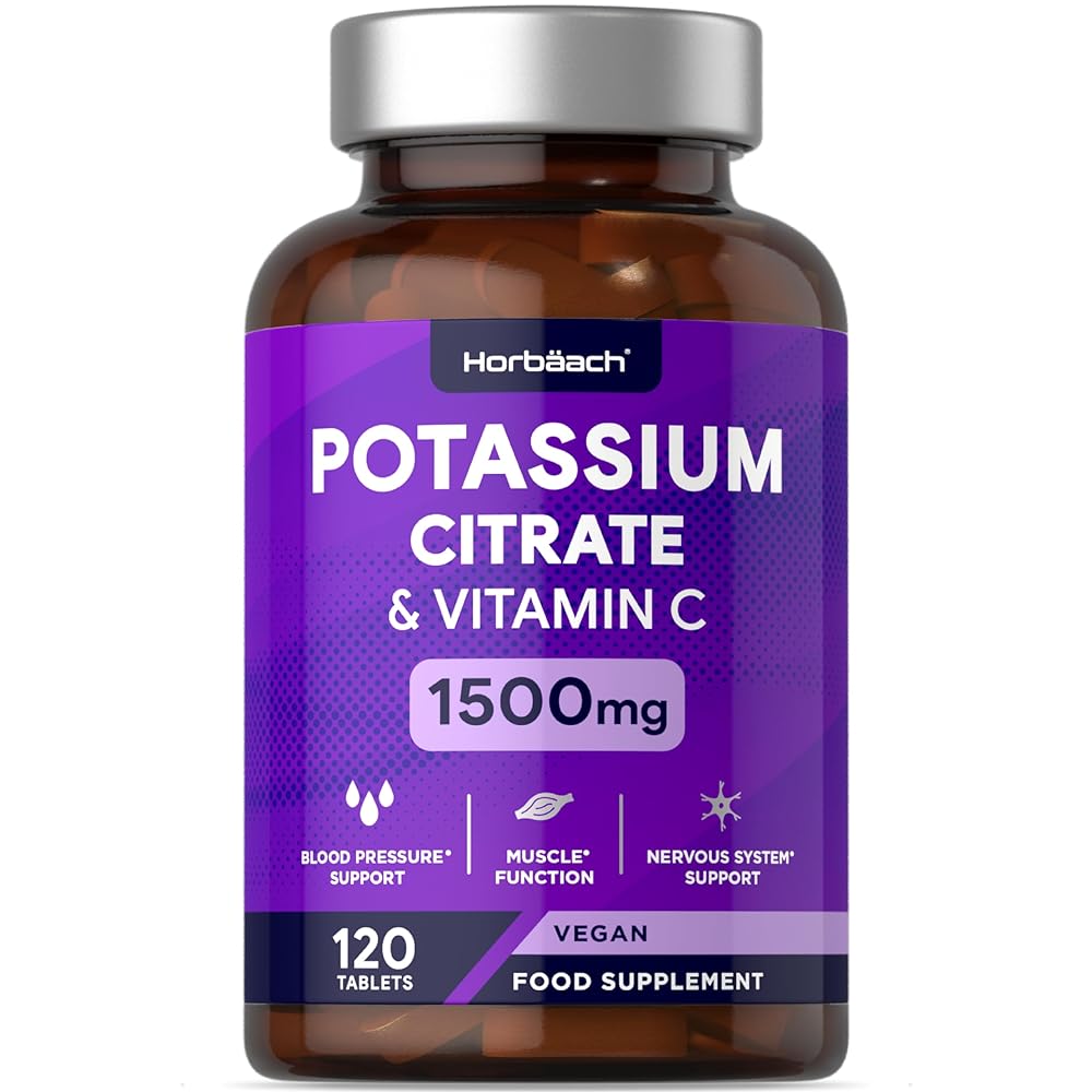 Horbaach Potassium Citrate 1500mg Tablets