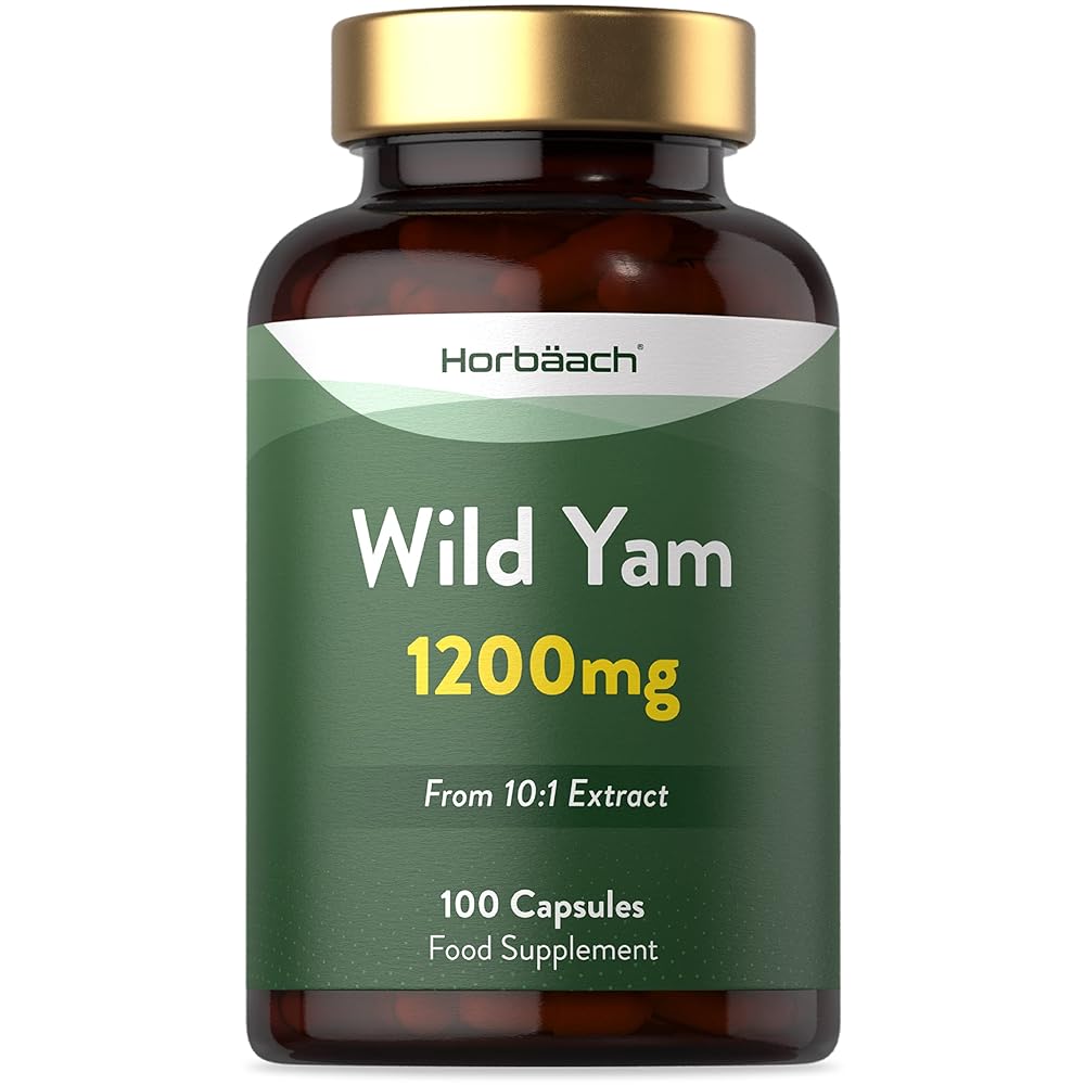 Horbach Wild Yam Capsules 100ct