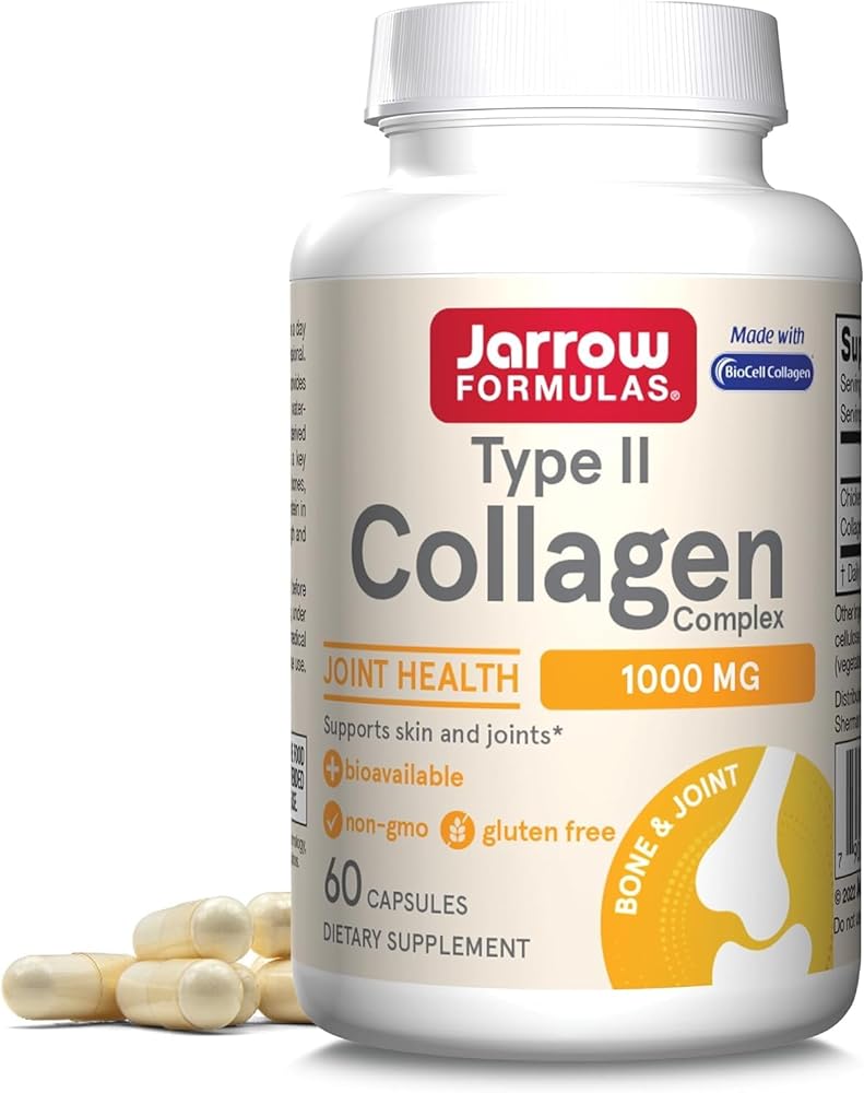 Jarrow Type II Collagen Complex, 60 Cap...