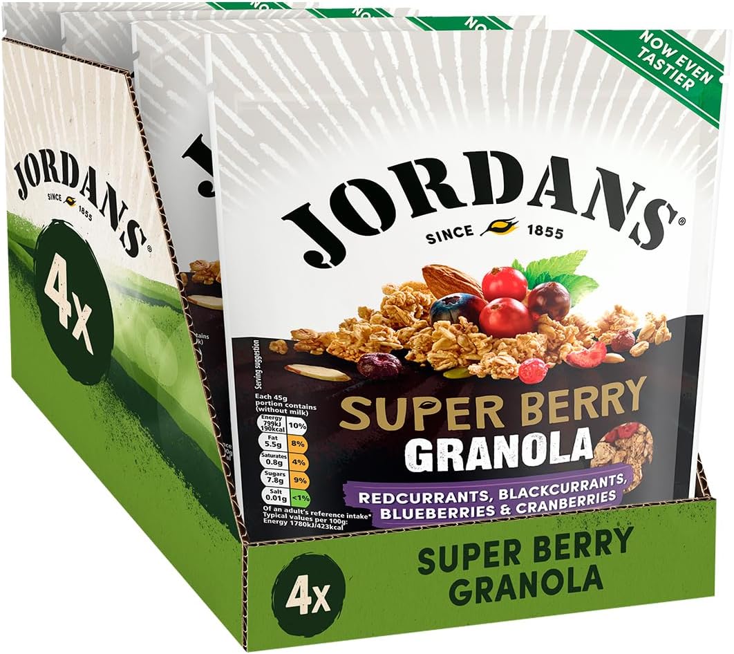Jordan’s Super Berry Granola 4-pack