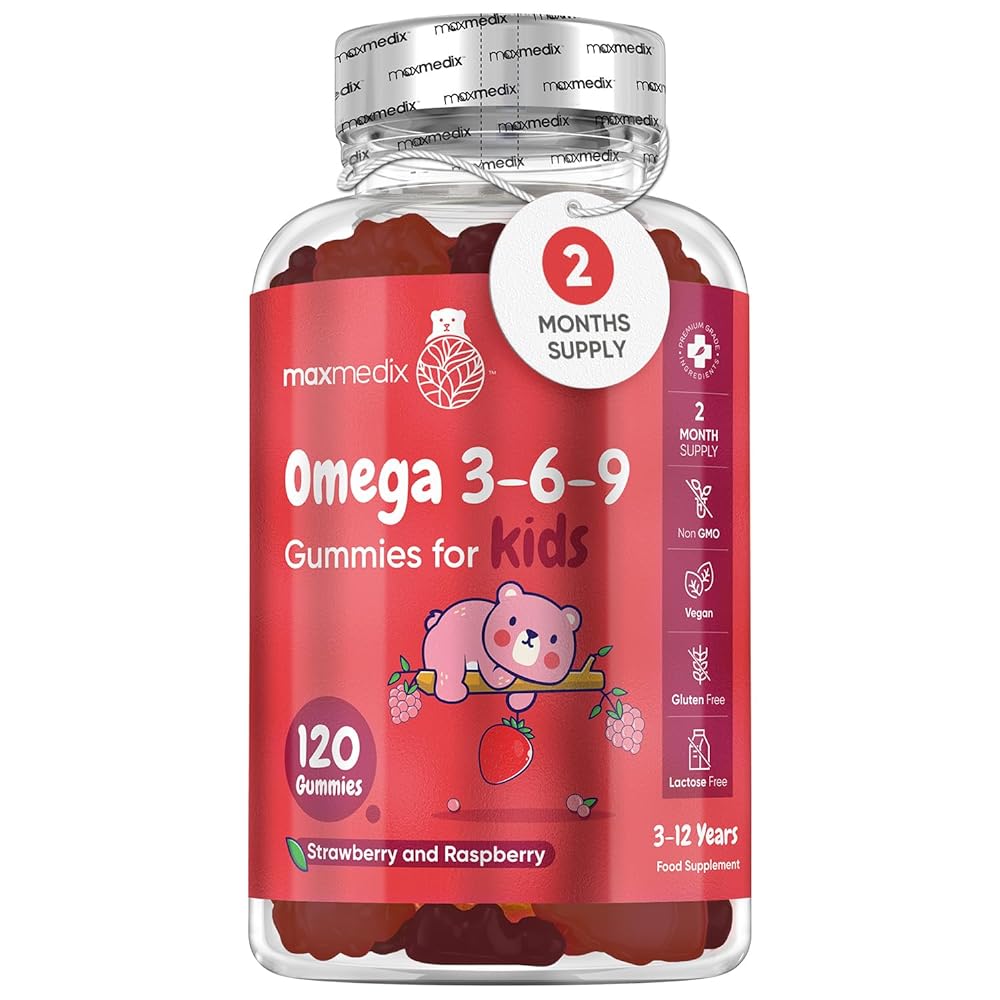 Kids Omega 3 Gummies – 2 Months S...