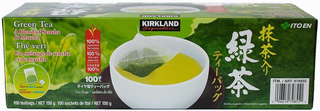 Kirkland Signature Matcha Green Tea Bags