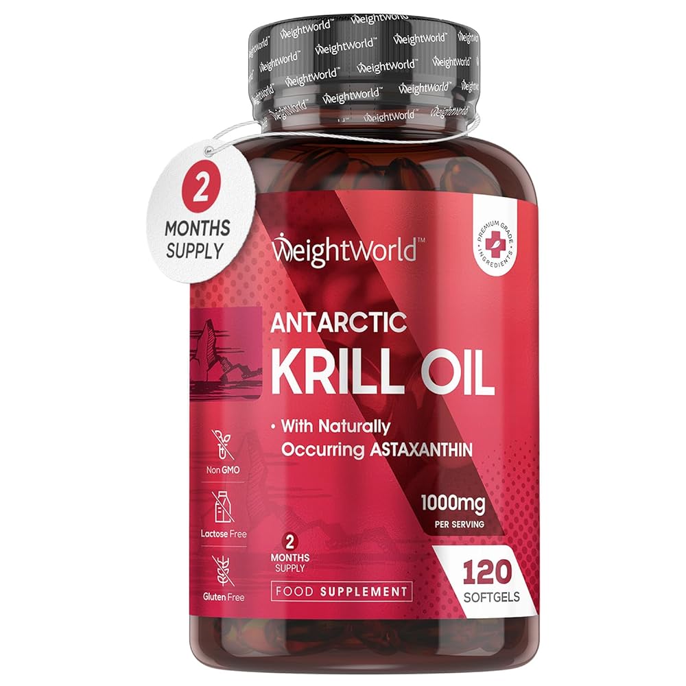Krill Oil Capsules – High Strengt...