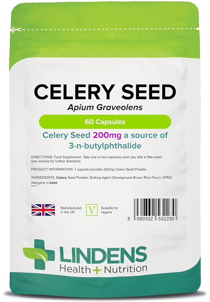 Lindens Celery Seed Capsules – 40...