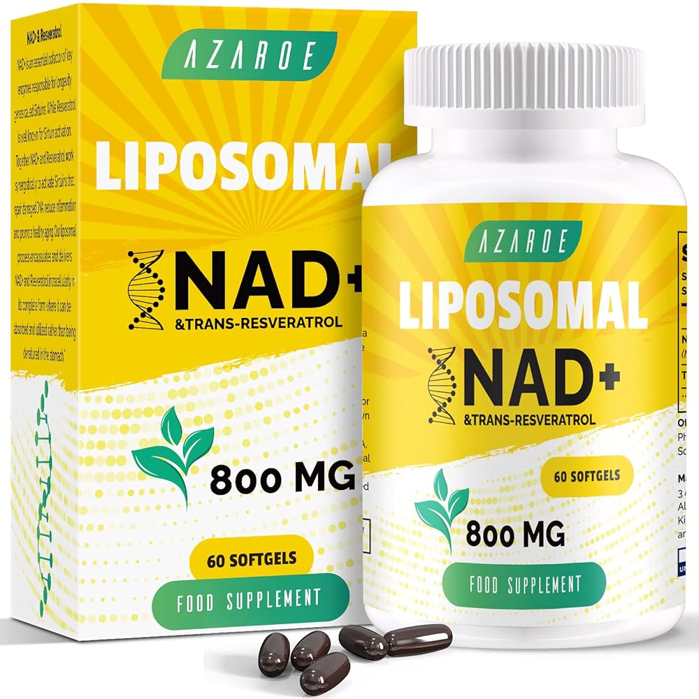 Liposomal NAD+ & Resveratrol Softg...