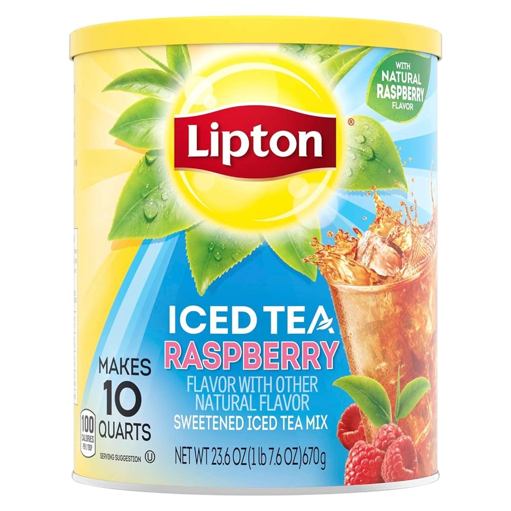 Lipton Raspberry Iced Tea Drink Mix