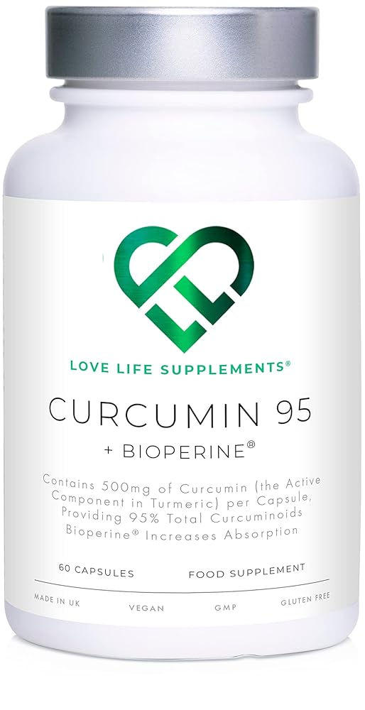 LLS Curcumin 95 + Bioperine Capsules
