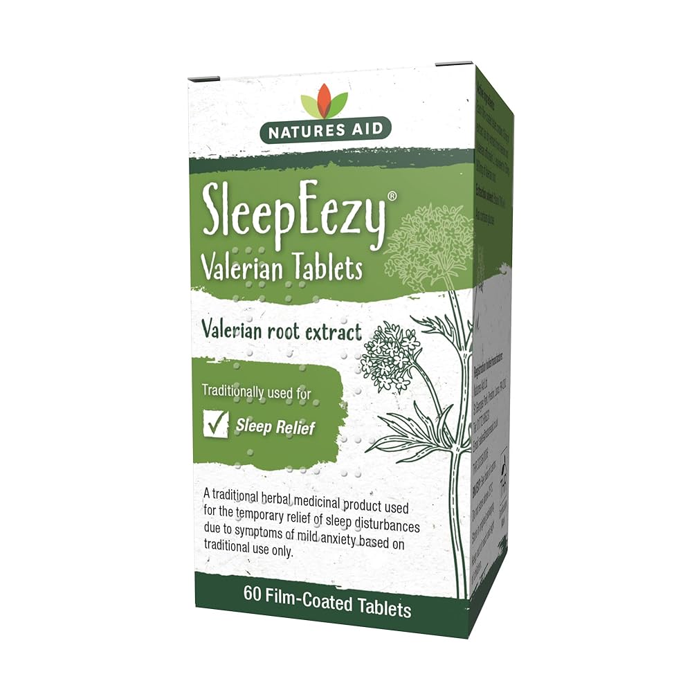 Natures Aid SleepEezy Valerian Tablets