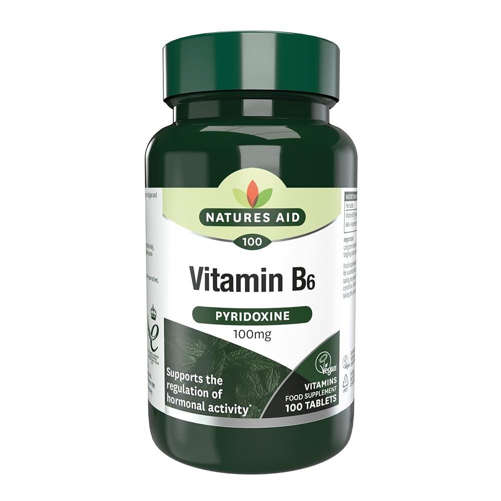 Natures Aid Vitamin B6 Tablets