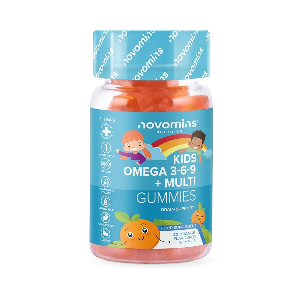 Novomins Kids Omega Gummies – Veg...
