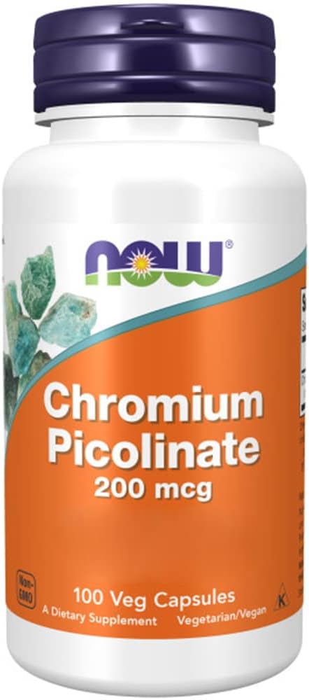 Now Foods Chromium Picolinate 200mcg
