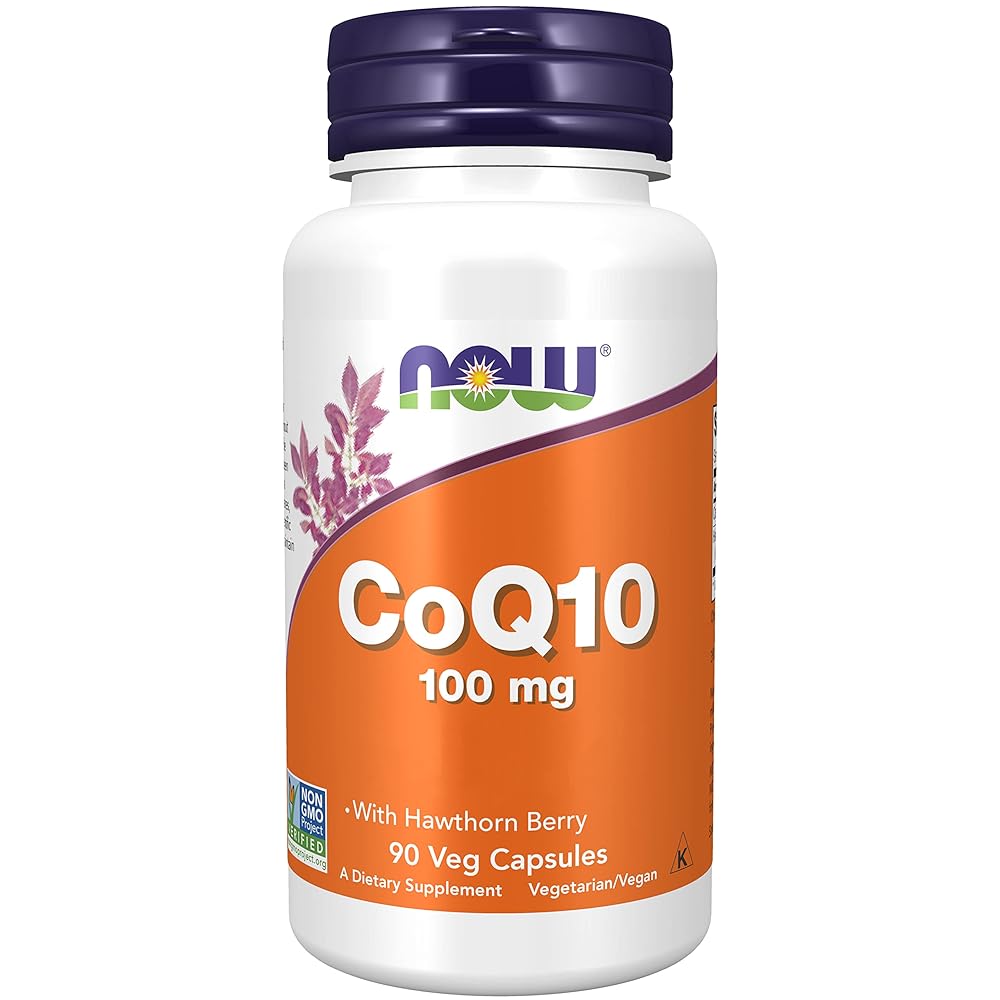 Now Foods CoQ10 100mg with Hawthorn