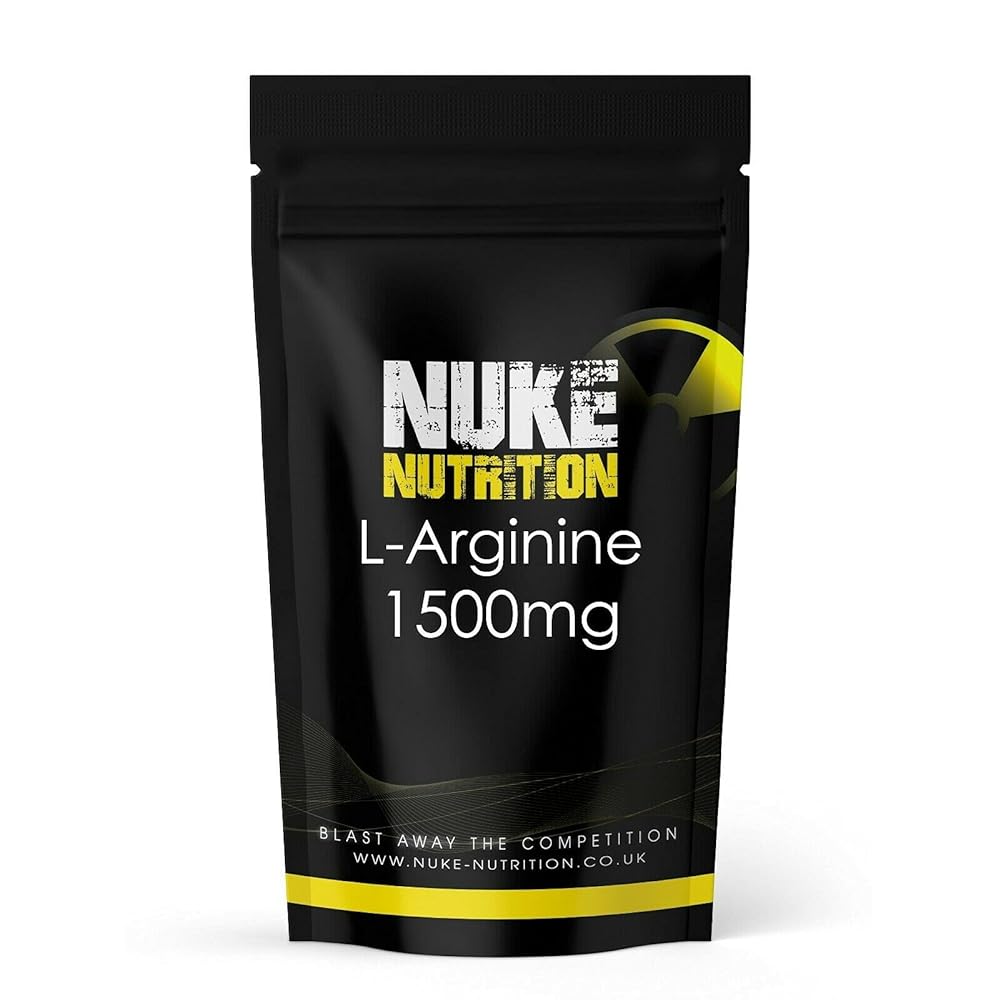 Nuke Nutrition L Arginine Capsules 1500mg