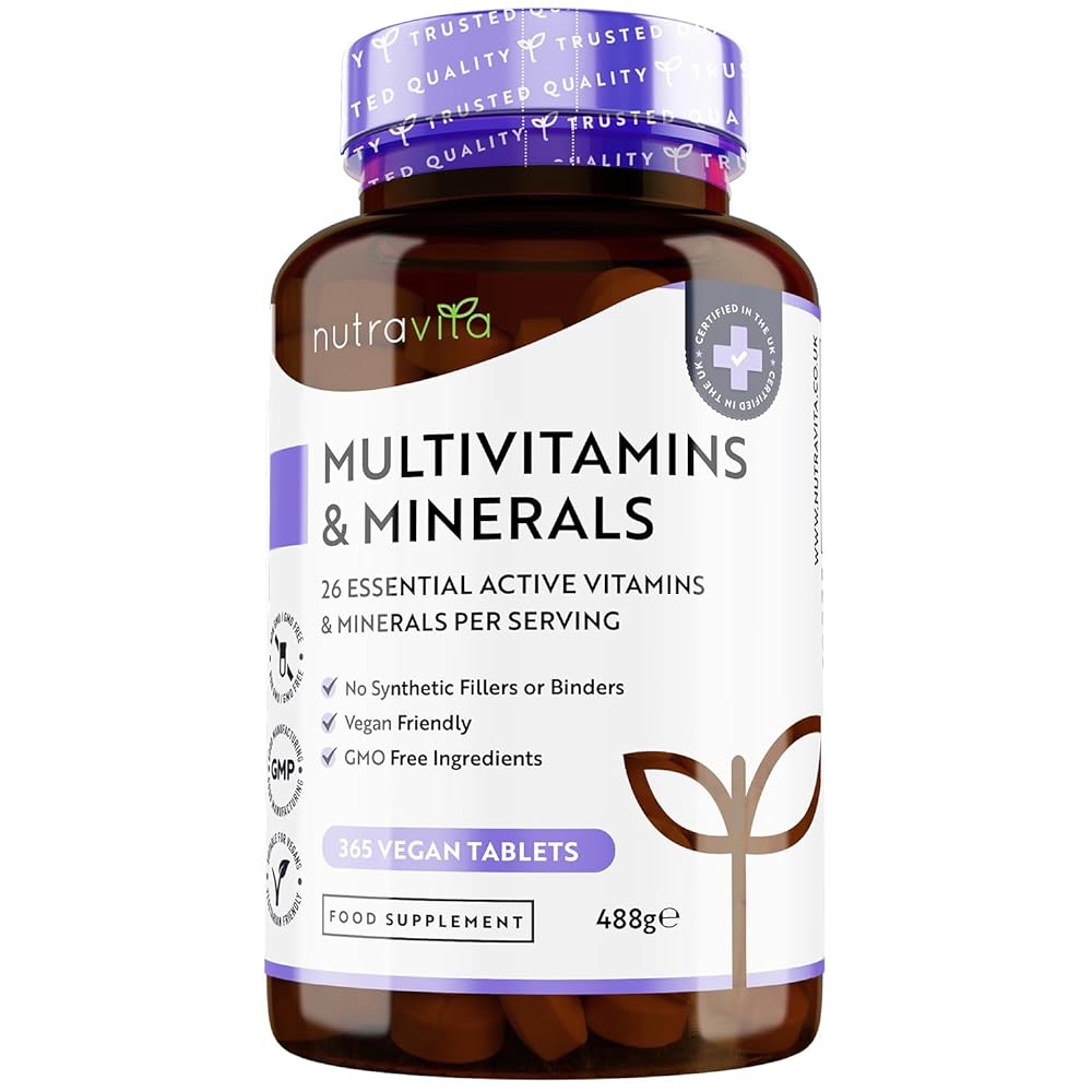 Nutravita 365 Vegan Multivitamins &...