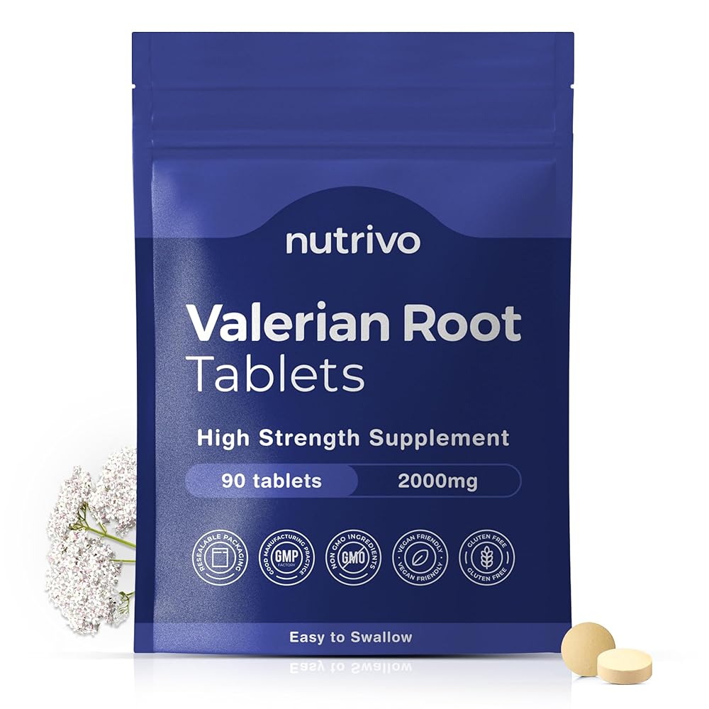 Nutrivo Valerian Root Tablets – 9...