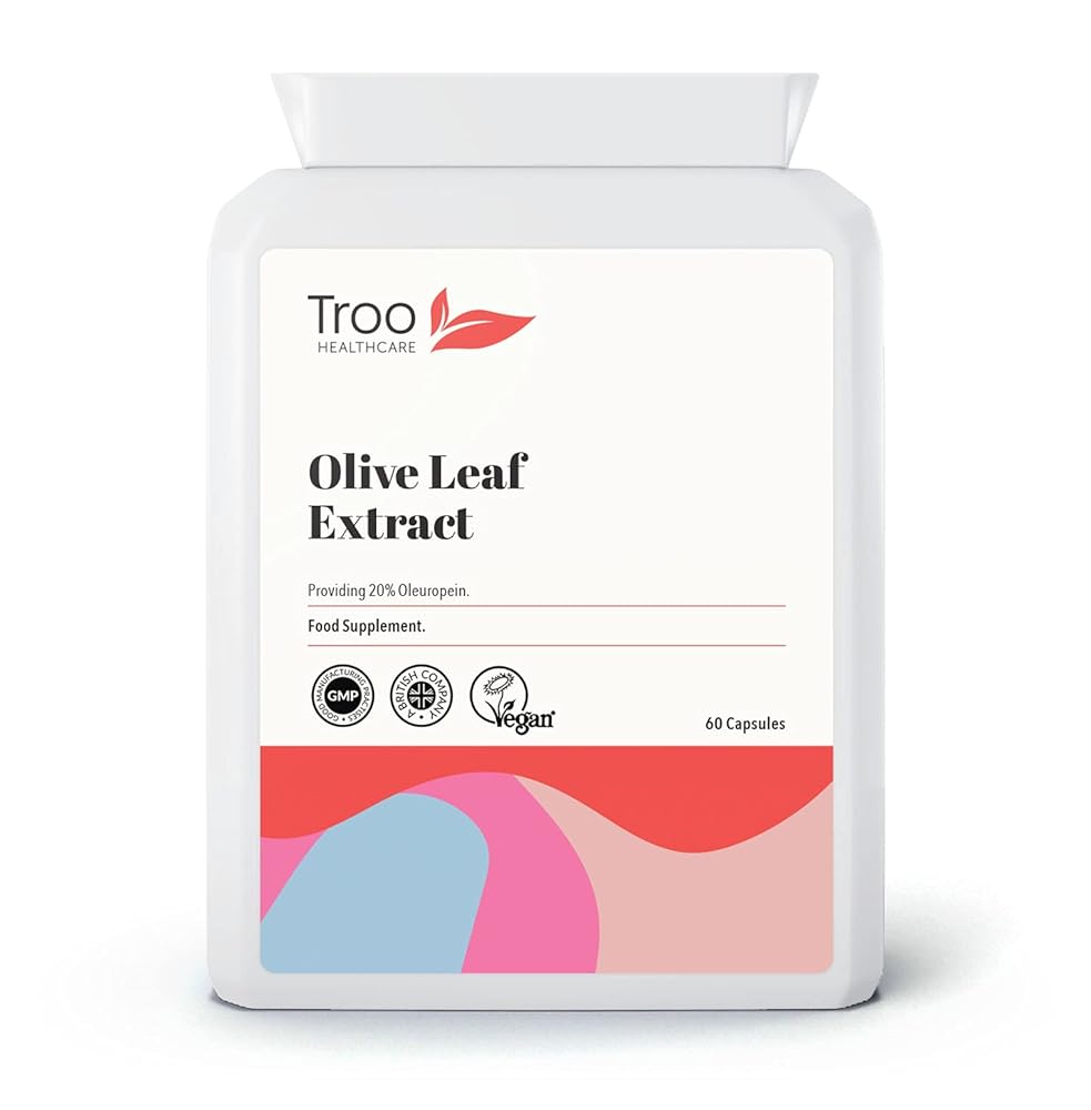 Olive Leaf Extract Capsules – 60 ...