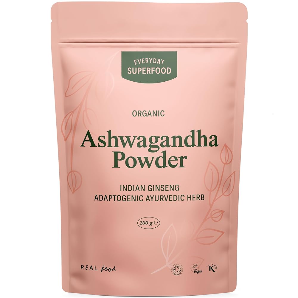 Organic Ashwagandha Powder for Everyday...