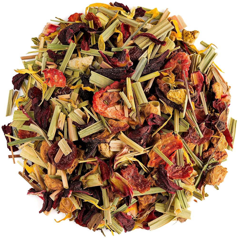 Organic Red Berry Fruit Tea Infusion