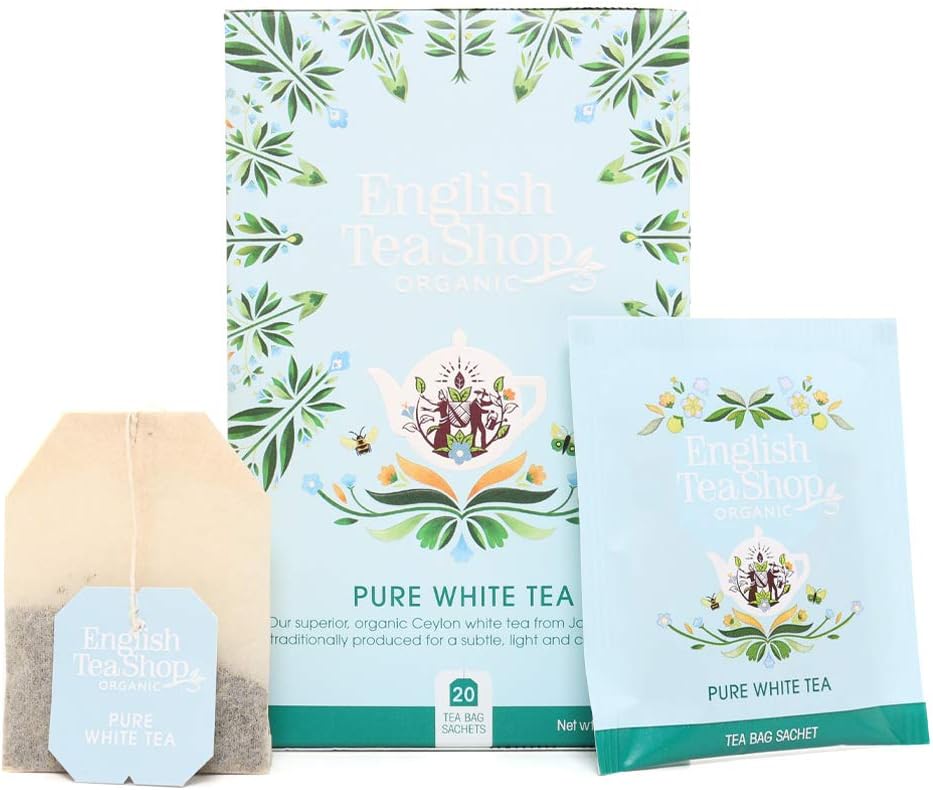 Organic White Tea Sachets by English Te...