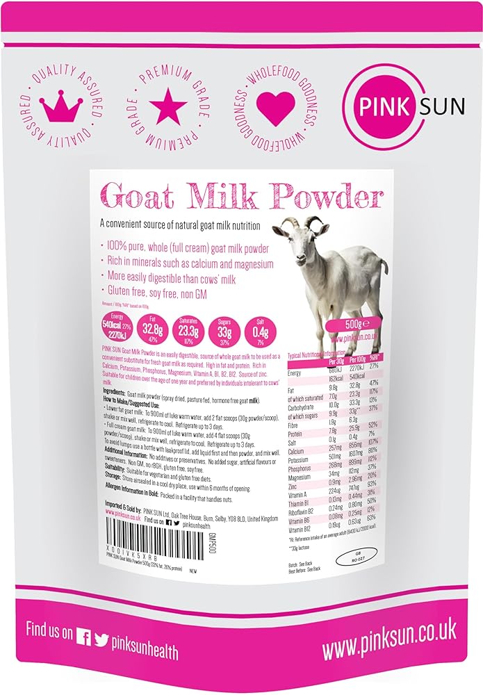 PINK SUN Goat Milk Powder 500g