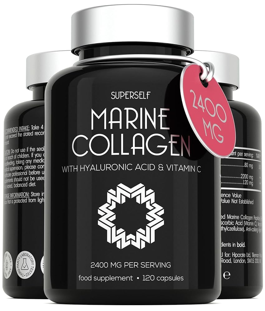 Premium Marine Collagen Capsules with H...
