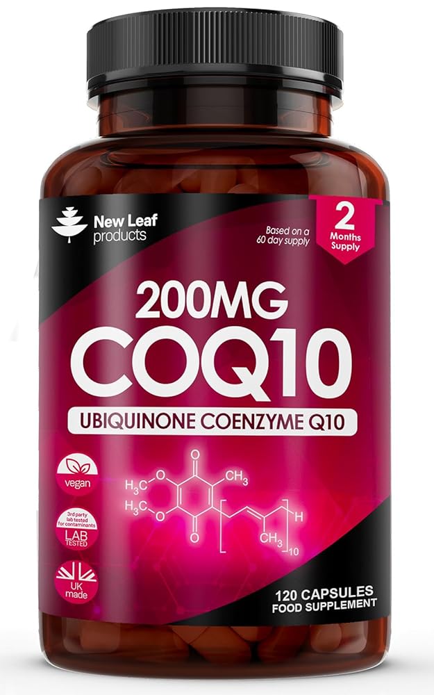 Pure CoQ10 Supplement – High Stre...