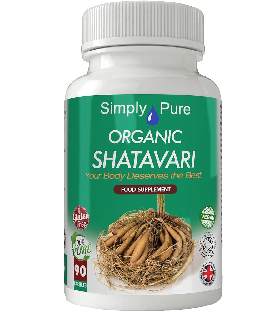 Pure Organic Shatavari Capsules x 90