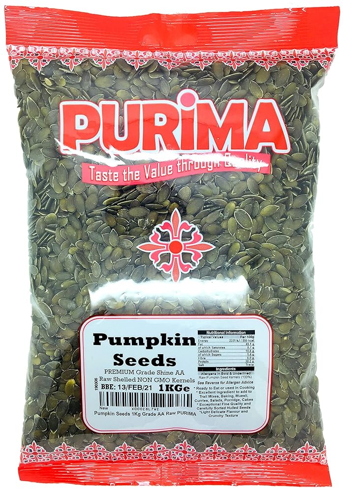 PURIMA Raw Pumpkin Seeds 1kg
