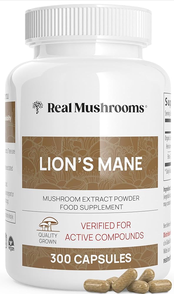 Real Mushrooms Lion’s Mane Capsules