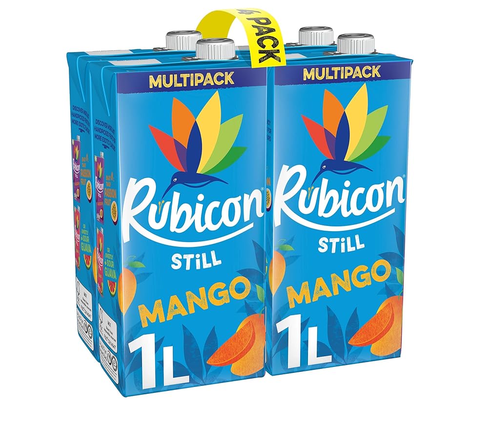 Rubicon Mango Juice 4-Pack, Alphonso Fl...
