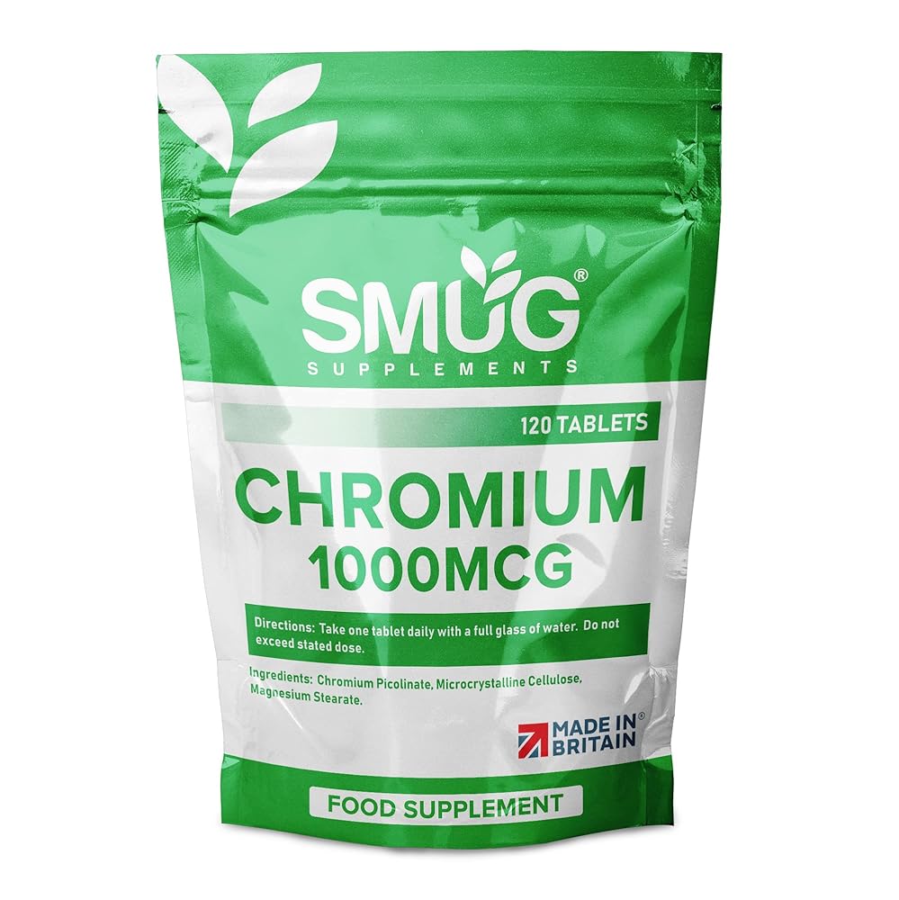SMUG Chromium 1000mcg Tablets – 1...