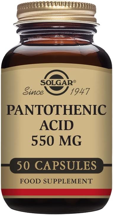 Solgar Pantothenic Acid Capsules –...