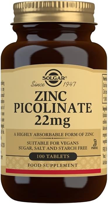 Solgar Zinc Picolinate Tablets – ...