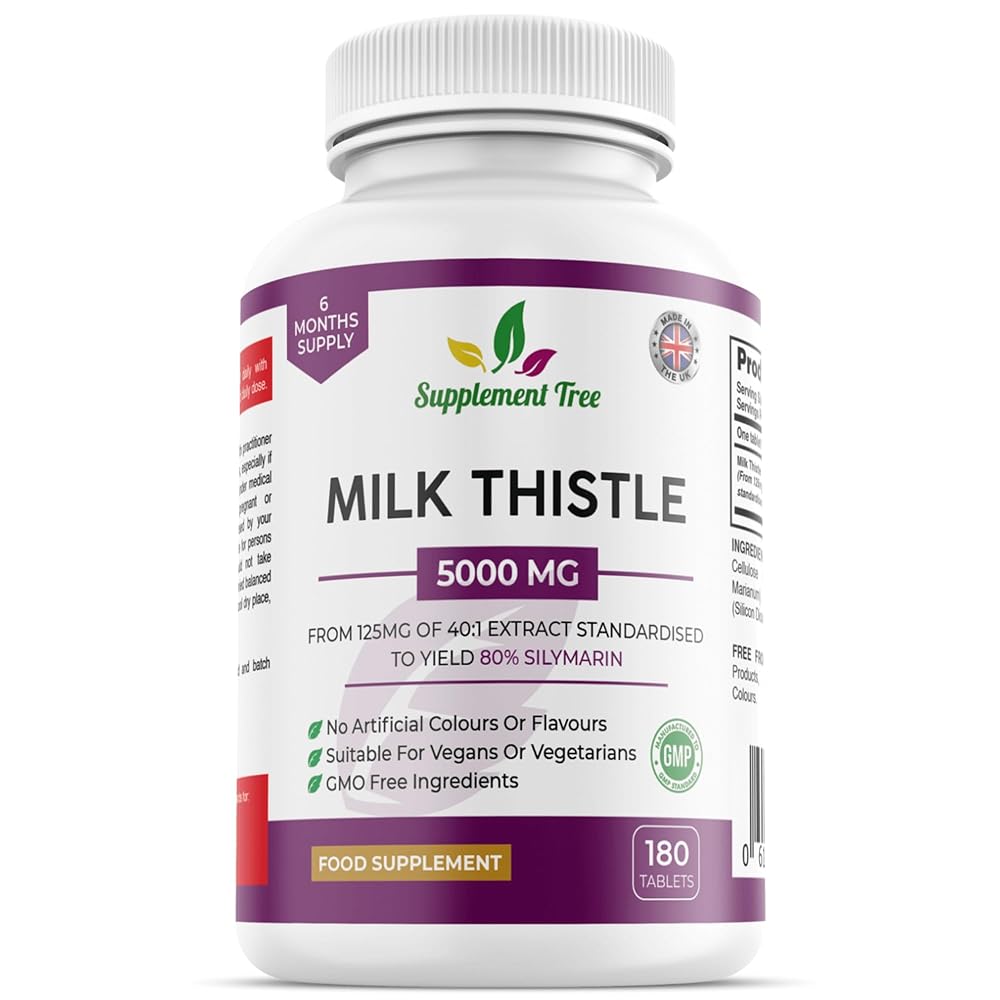 Supplement Tree Milk Thistle 5000mg Tab...