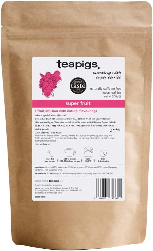 teapigs Super Fruit Loose Tea
