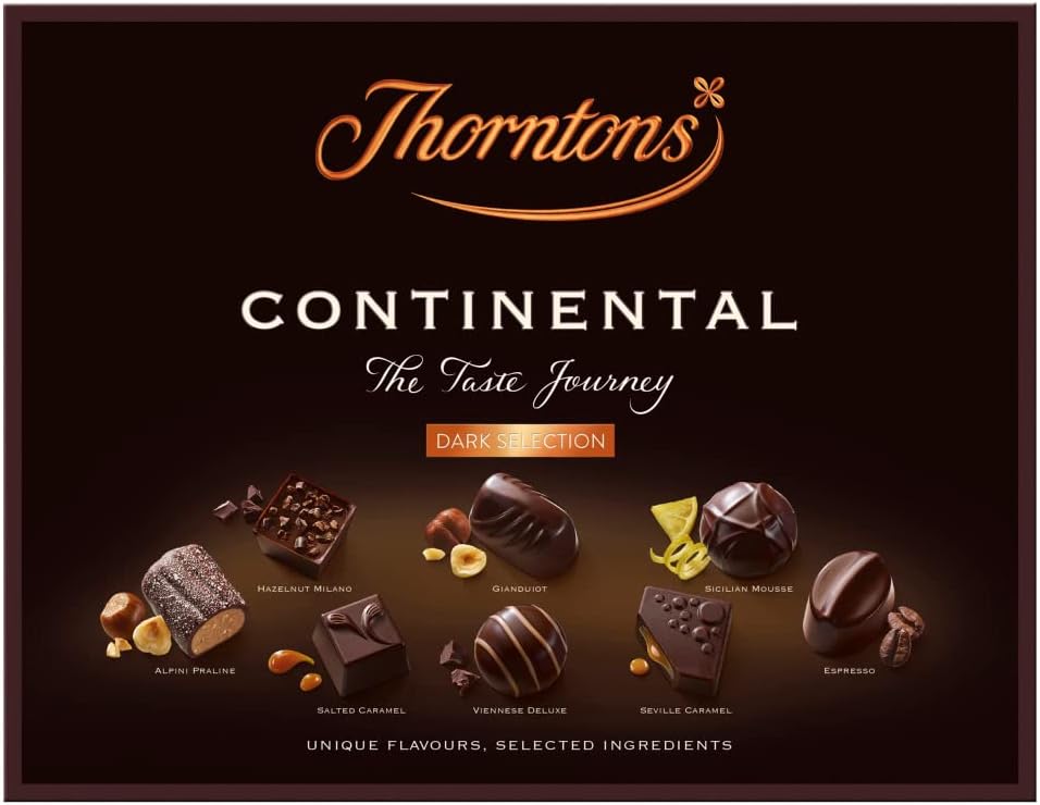 Thorntons Dark Chocolate European Selec...