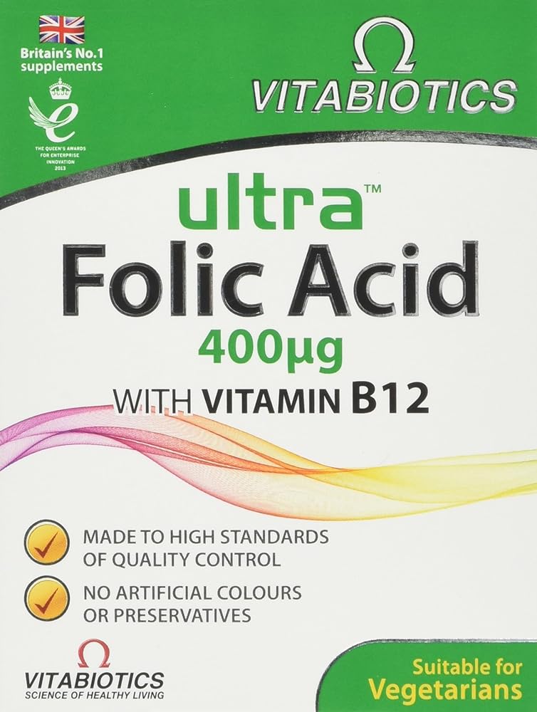 Vitabiotics Ultra Folic Acid Tablets &#...