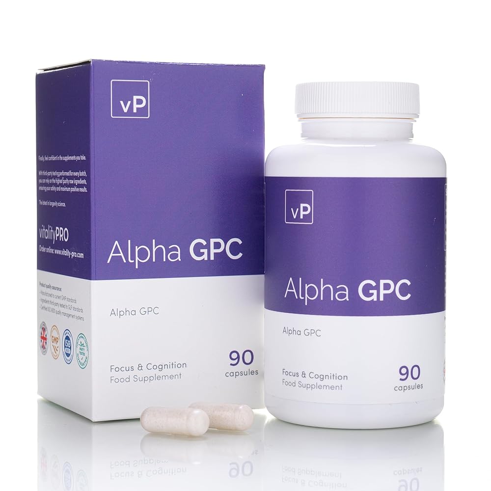 Vitality Pro Alpha GPC 300mg Capsules